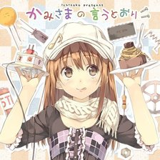 Схема вышивки «аниме милашка»