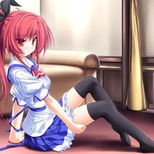 Схема вышивки «аниме милашка»