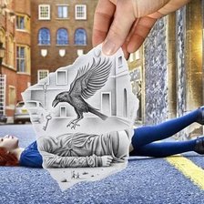 Схема вышивки «девушка»