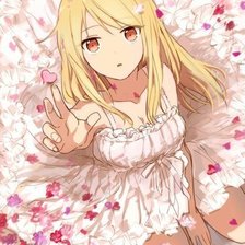 Схема вышивки «аниме милашка»