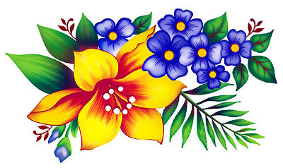 букет цветов - оригинал