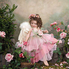 Схема вышивки «Ангел»