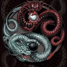 Схема вышивки «Инь и Янь 2»