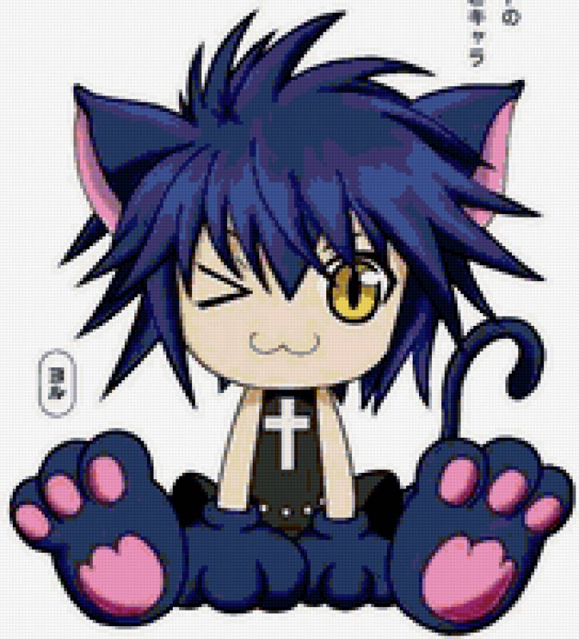 Йору - еру, чары-хранители, йору, аниме, кот, икуто - предпросмотр