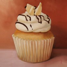 Схема вышивки «пироженные - со сливками»