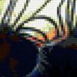 Предпросмотр схемы вышивки «Триптих зебры» (№301255)