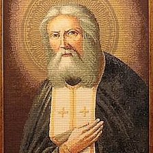 Схема вышивки «Серафим Саровский»