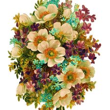 Схема вышивки «букет»