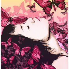 Схема вышивки «женская красота»