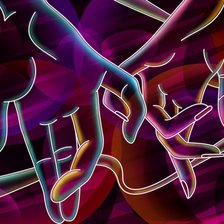 Схема вышивки «абстракция»