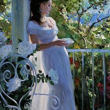 Схема вышивки «женская красота»