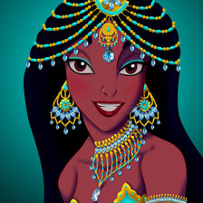 Схема вышивки «жасмин»