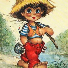 Схема вышивки «Забавные детки»