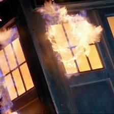 Схема вышивки «ТАРДИС»