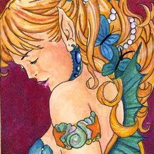 Схема вышивки «эльф»