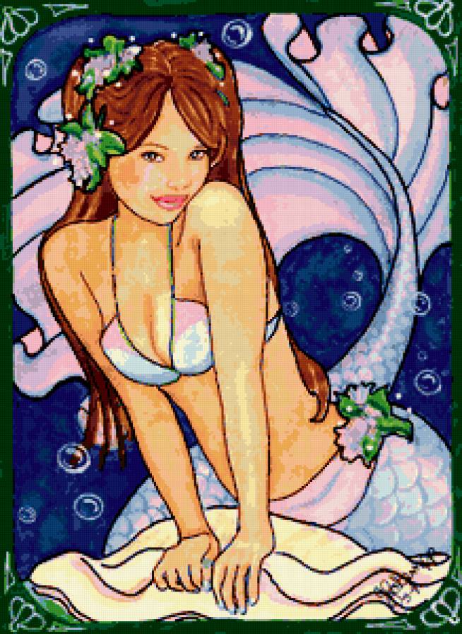 русалка - фентези, миф, сказка, мифология, русалочка, девушка - предпросмотр