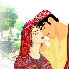 Схема вышивки «романтика»