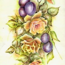 Схема вышивки «натюрморт»