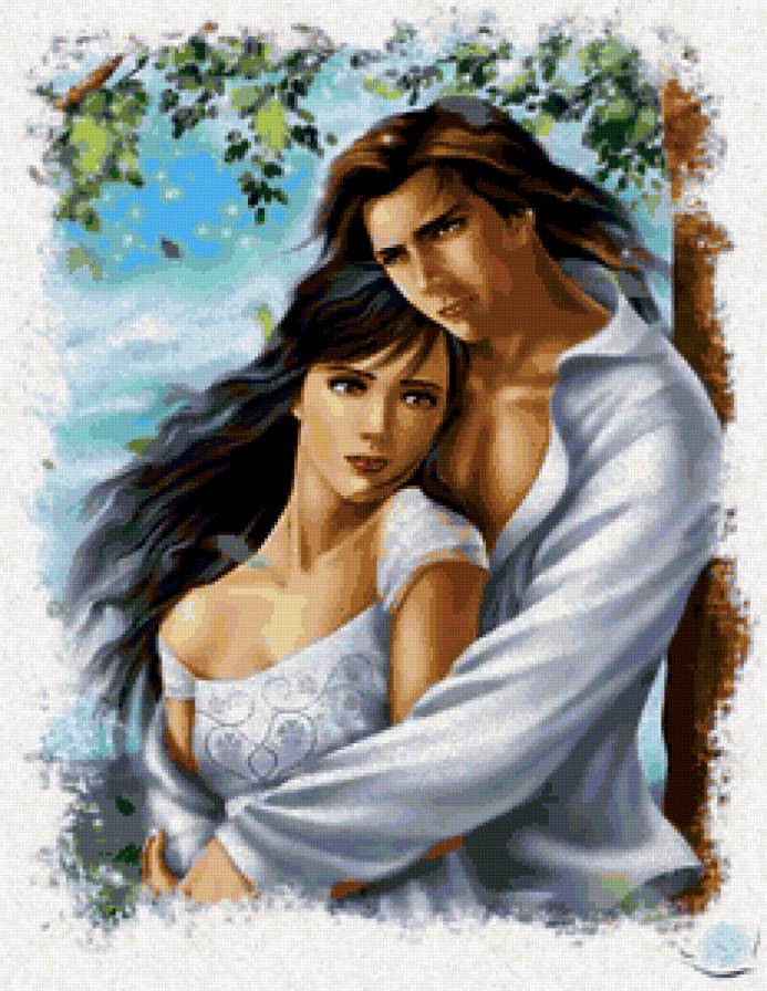 пара - влюбленные, парень, люди, девушка - предпросмотр