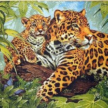 Схема вышивки «мать и дитя»