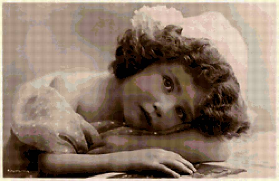 девочка ретро - ретро, фото, девочка, дети - предпросмотр