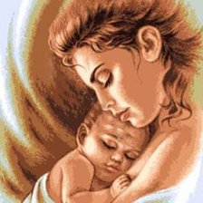 Схема вышивки «материнство»