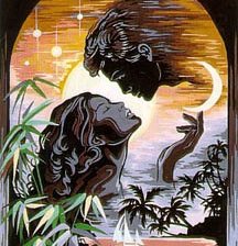 Схема вышивки «романтическое свидание»