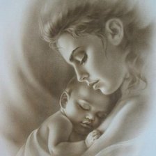 Схема вышивки «Материнство»