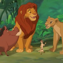 Схема вышивки «король лев...»