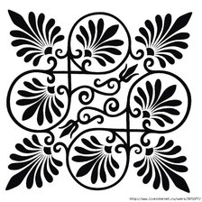 Схема вышивки «узор для подушки»