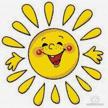 Схема вышивки «СОЛНЦЕ»