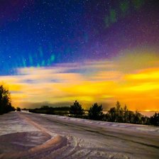 Схема вышивки «virmalised»