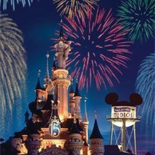 Схема вышивки «Дисней Лэнд»