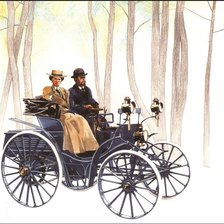 Схема вышивки «в коляске»