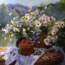 Схема вышивки «лето»