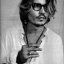 Схема вышивки «джонни депп»