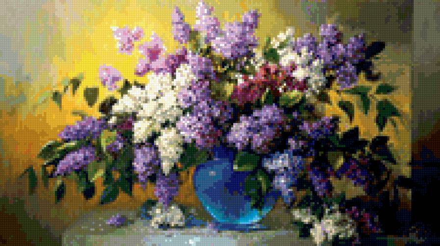 сирень - картины - предпросмотр