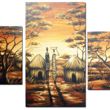 Схема вышивки «африка»