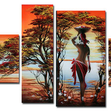 Схема вышивки «африка»