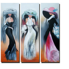 Схема вышивки «три грации (триптих)»