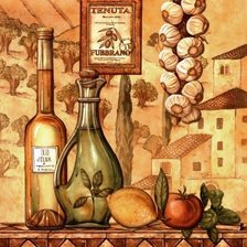 Схема вышивки «сюжет для кухни»