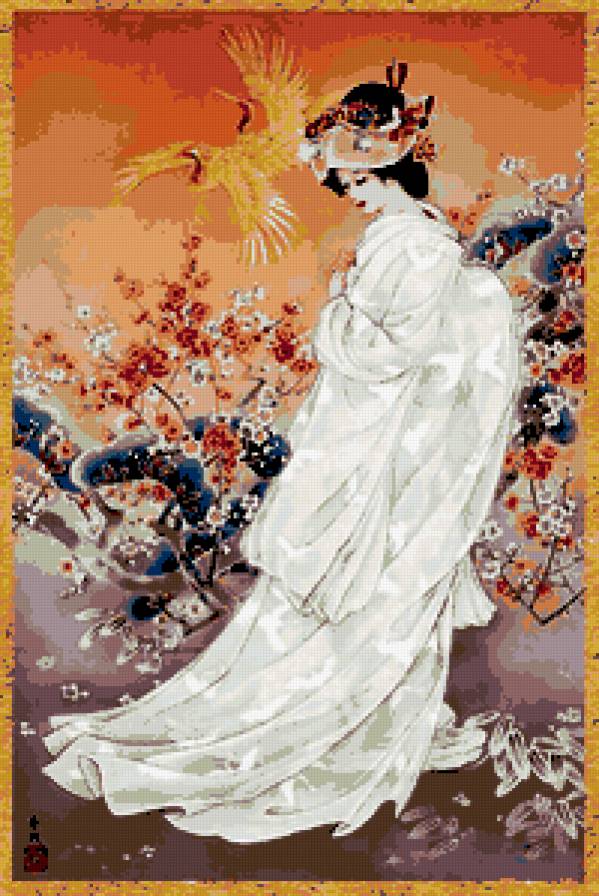 Гейша 2 - гейша, девушка - предпросмотр