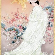 Схема вышивки «Гейша 2»