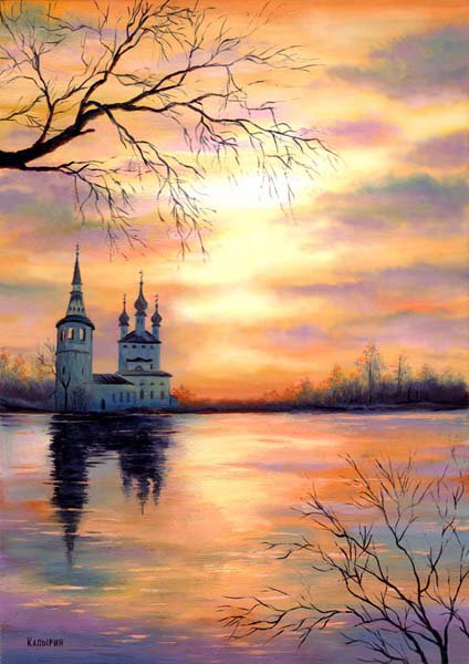 картина - пейзаж - оригинал