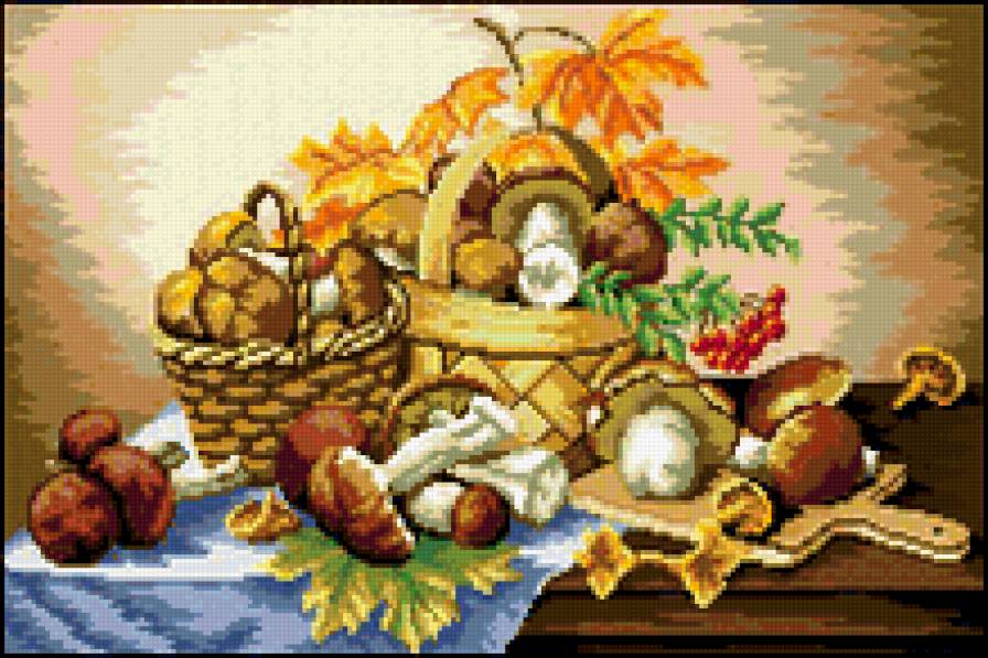 осенние дары - натюрморт - предпросмотр