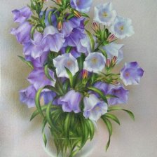 Схема вышивки «Колокольчики»