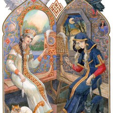 Схема вышивки «Доля и Недоля»