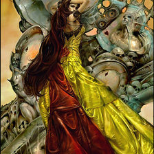 Схема вышивки «Воиственная»