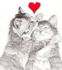 Схема вышивки «Котята»