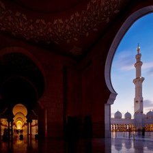 Схема вышивки «Мечеть»